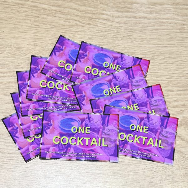 10x Cocktail Tickets