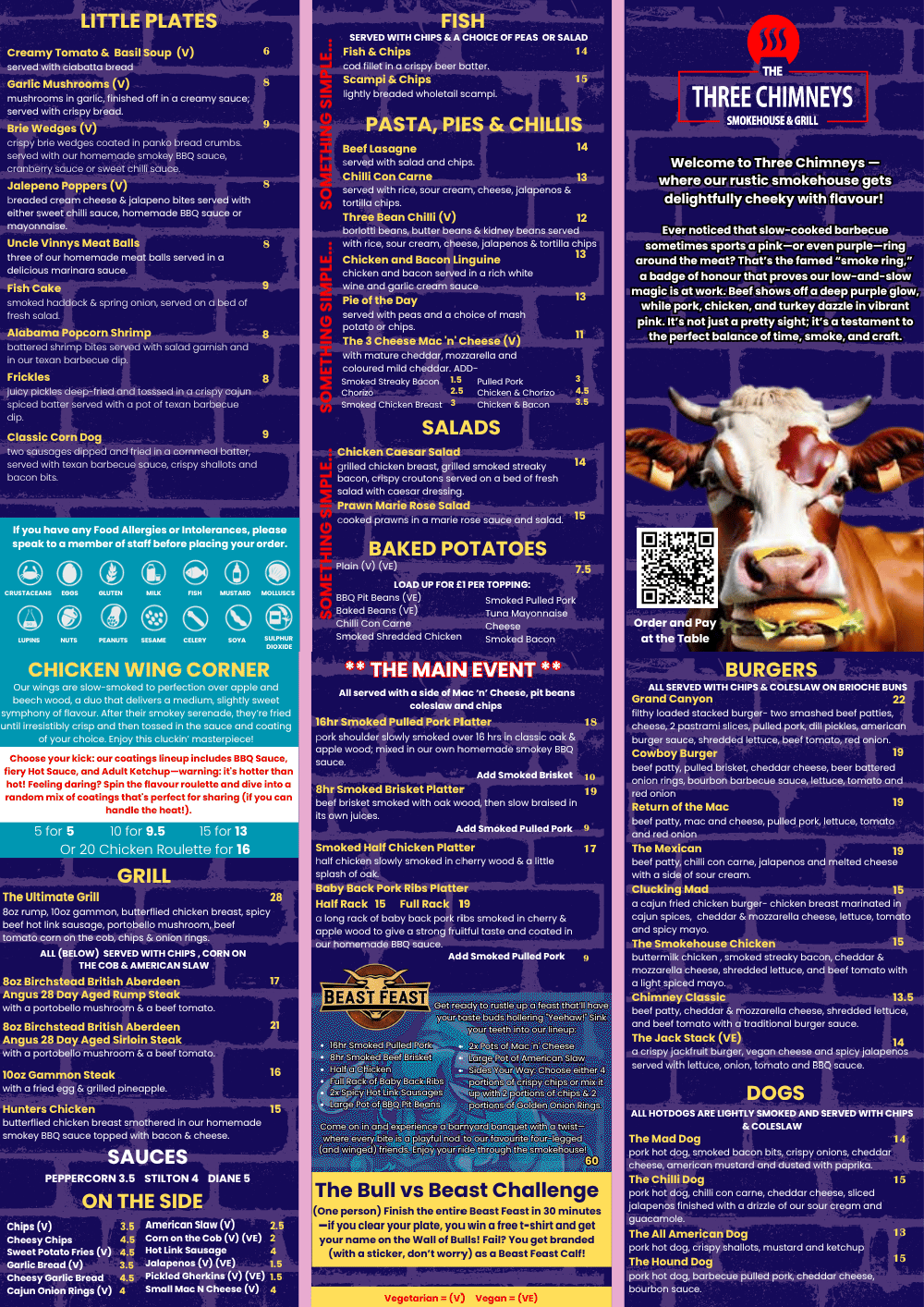 Three Chimneys menu pic for website